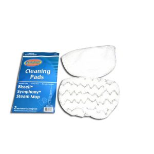 Bissell Vacuum Cleaner Steam Pad 2Pk #1112