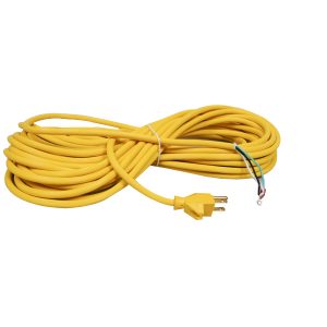 Fit All Commercial Vacuum Cleaner, 50' Yellow Heavy Duty Cord #14-5323-44