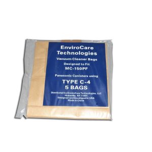148 Paper Bags 5Pk for Panasonic Canister C-4