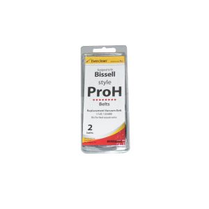 Bissell Pro Heat, 1Geared, Everclean Vacuum Cleaner 1Flat Belt #18-3301-00