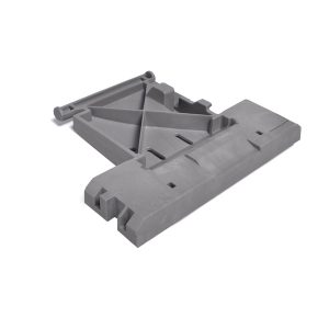 Hoover Vacuum Cleaner Grey Front Wheel Carriage Assembly # 300565008