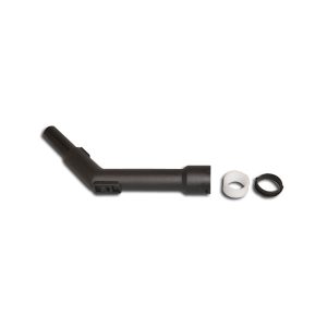 Fit all vacuum cleaner, 1 1/4'' Black Curved Hose End With Repair Kit #32-1394-62