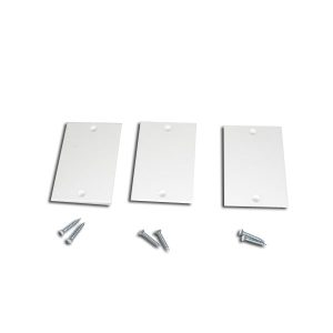 Canplas Central Vacuum Cleaner, White Temporary Inlet Cover 3Pk #765585W