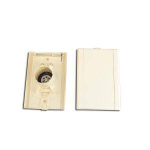 Canplas Vacuum Cleaner Almond Electra Valve Central Systems new Style #775850A