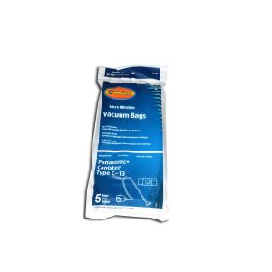 818 Paper Bags 5Pk for Panasonic Canister C-13