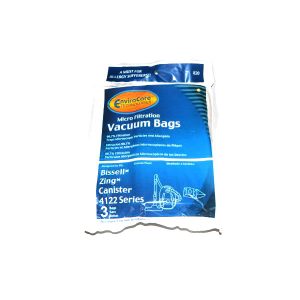 Bissell Canister 4122,1668 Vacuum Models Paper Bags 3Pk #820