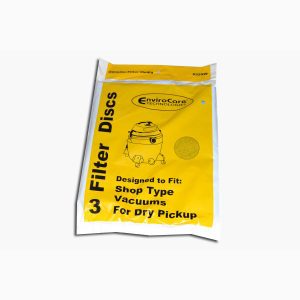Shop Vac Type S Vacuum Cleaner Reusable Dry 3 Filter and 1 Ring # 832SW