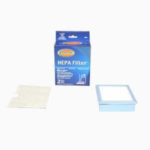 Riccar Simplicity Canister 1700 Series Vacuum Cleaner Charcoal Set Hepa Filter 2Pk #F987