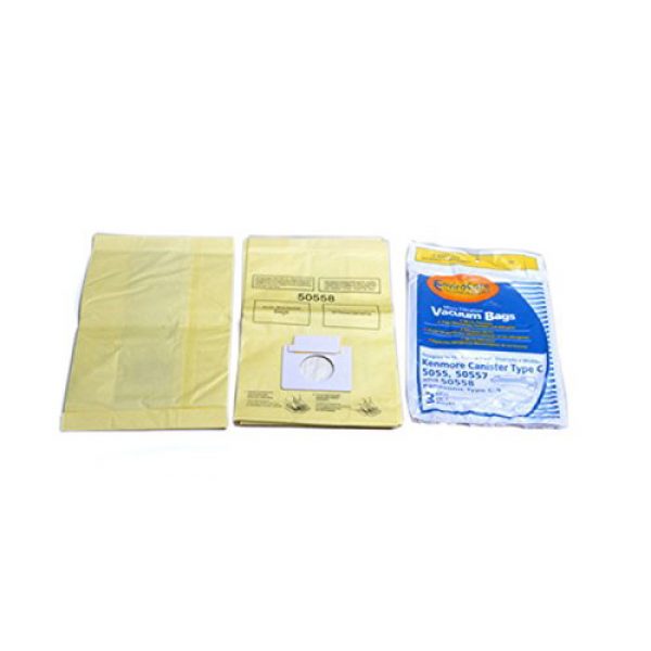 #137 Type C Paper Bags For Kenmore 1 Pack For C-5, MC-V9635, MC-V9647, MC-V9628 Models