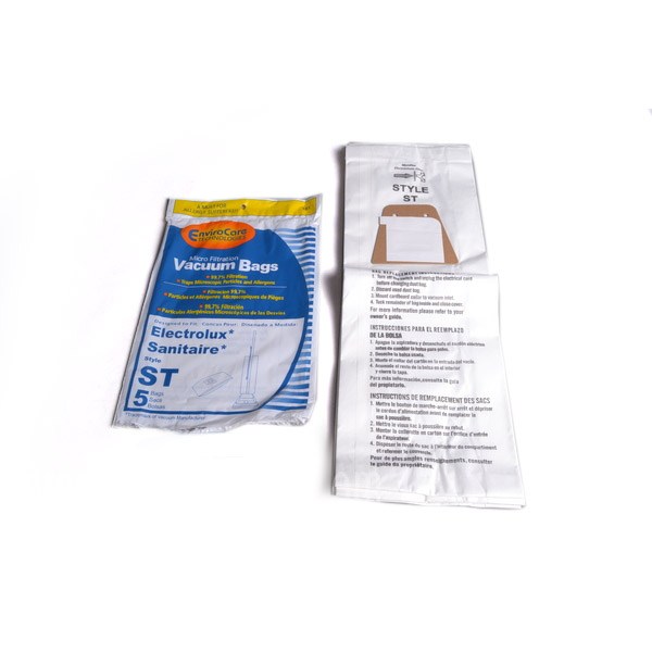 15 Style ST Vacuum Cleaner Bags for Sanitaire Eureka 63213A Home Cleaning System 
