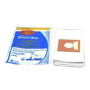 5900 6300 Canister Micro Filtration Vacuum Bags part 212 5 pk Sumsung 3500 