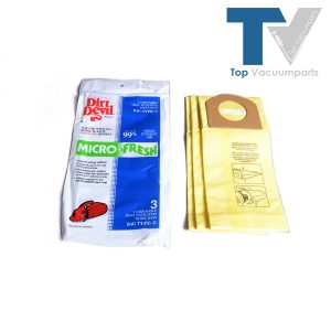 Royal Dirt Devil Type G Hand Vacuum Micro Lined Paper Bags 3PK # 3103075001