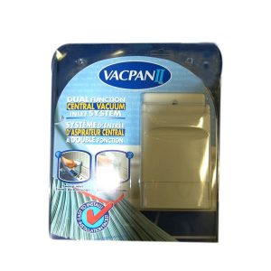 Hayden Central Vacuum Inlet System White, Baard Mount, Dual Function, Vac Fan 2 # VCPW02-BM