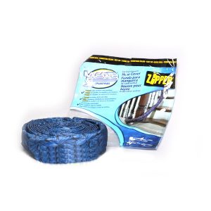 Plastiflex Central Vacuum 35 Foot, Blue Hose Sock With Zipper # VS-PZBL35