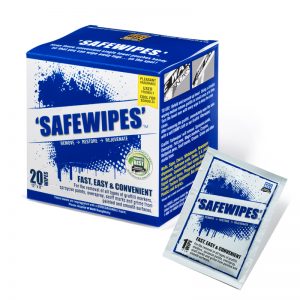 Safewipes WB0062 Display Cleaner Removal of All Types of Markers 20Pk