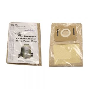 Dust Care Backpack Vacuum Micro Lined Paper Bags 10Pk # 401007 14-2405-05