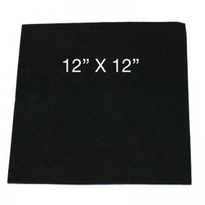Fit All Residential Vacuum Cleaner 12″x 12″ Square Media Filter # 32-2325-61