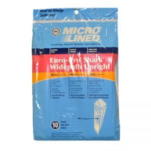 Euro Pro Microlined Shark Upright DVC 10 PK Paper Bag # 471534