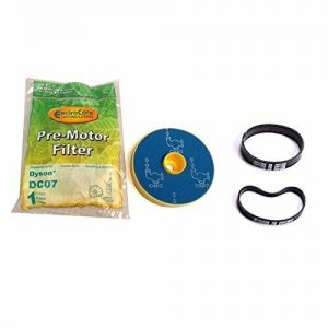 Dyson Upright Models DC07, DC14 Vacuum Cleaner Pre Motor Filter With Two Flat Belts
