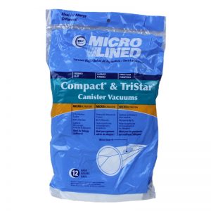 Compact & Trister Canister Vacuum Cleaner DVC Paper Bags 48pk # 471453