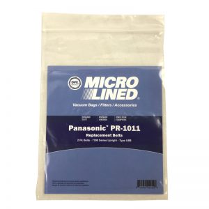 PR-1011 Panasonic Type UB8 7300 Series Upright Vacuum Cleaner DVC Belt 2PK