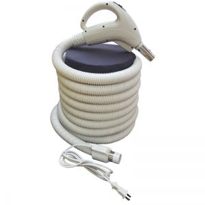 Built-In SV130114030BCU Vacuum Light Gray 30′ Dual Volt Corded Crushproof Hose