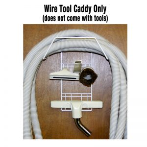 Built In Wire Hose & Tool Holder, It stores 4 tools, White # WIREHANG