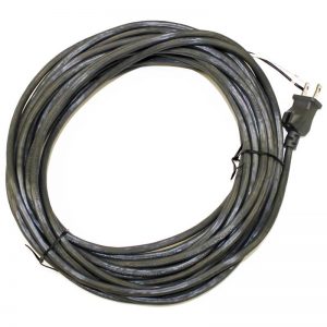 Fit All FA-3047 Vacuum 40′ Gray 17/2 SVT 12 Amp Power Cord W/Polarized Plug