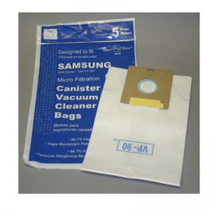 Samsung Jet 8000, 9000 Vacumm Cleaner VP90 Quiet Storm Paper Bags (2-Pack) # VP-90R