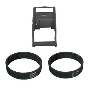 Replacement Part For Kirby Vacuum Cleaner Scuff Plate With Free 2 Belts # compare to part 111295, 301291S