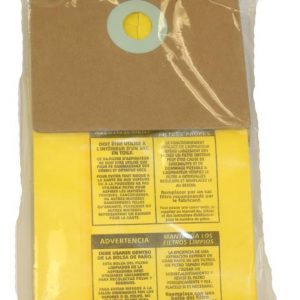 Shop Vac 2850010, BP20TS Backpack Vacuum Cleaner Filter Paper Bags 5pk # 9191710