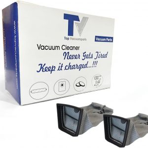 2Pack HEPA Cloth Bags Replacement Fit for Hoover Porta Power Swingette S1015 S1029 and CH30000 Commercial Canister Vacuum Reusable Cleaner Bags Replace Part 43662023