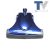 Turbo Cat EX Vacuum Cleaner Sapphire Blue Turbine Driven Turbo Power Brush # 8704