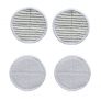 Bissell Vacuum 2 SCRUBBY & 2 SOFT Mop Pads Fits 2039, 20391, 20395, 2124, 2039A, 2039H, 2039W, 23158 Models, Parts # 1611297, 1611298